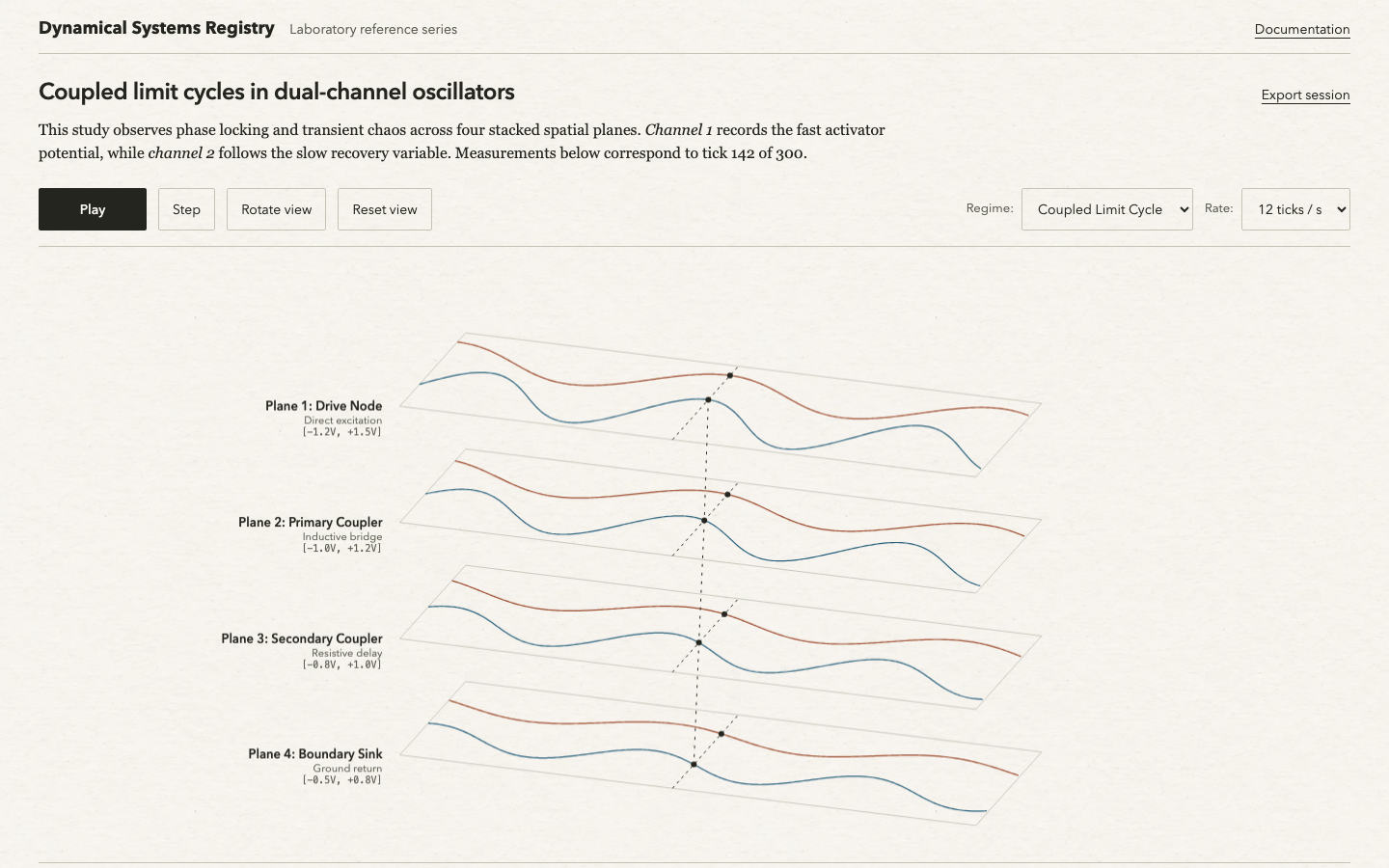 Paper dynamics interface preview